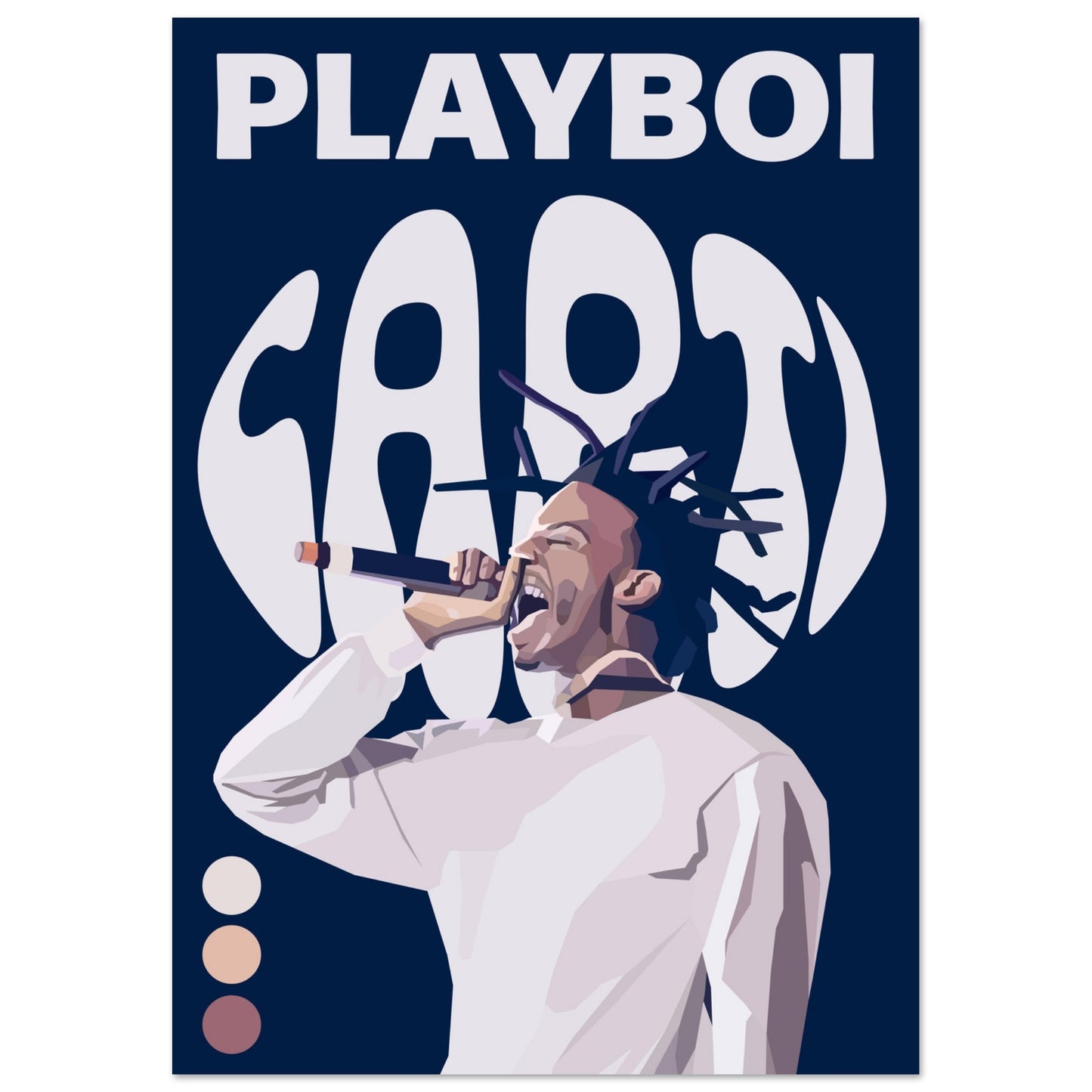 Playboi Carti Blue Poster