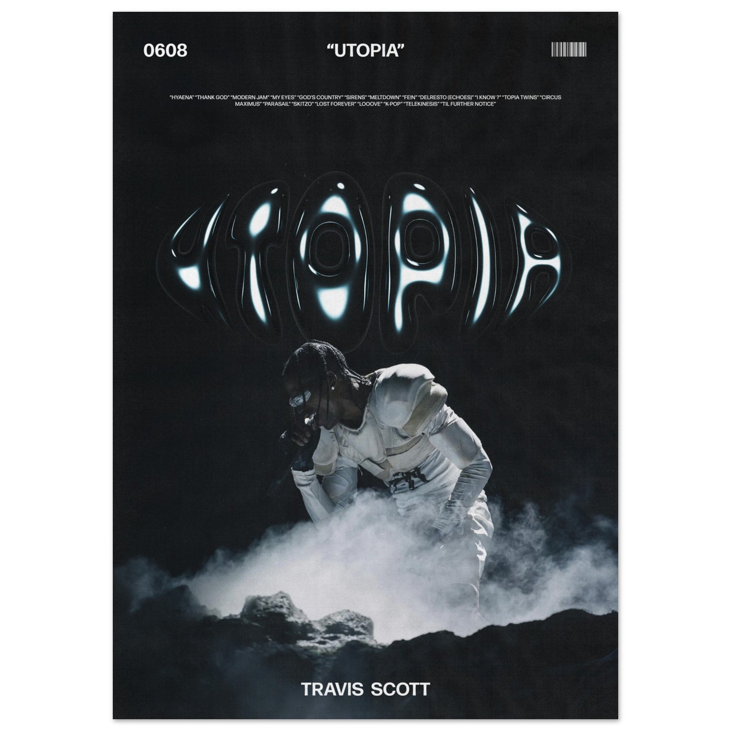 Travis Scott ‘Utopia’ Poster