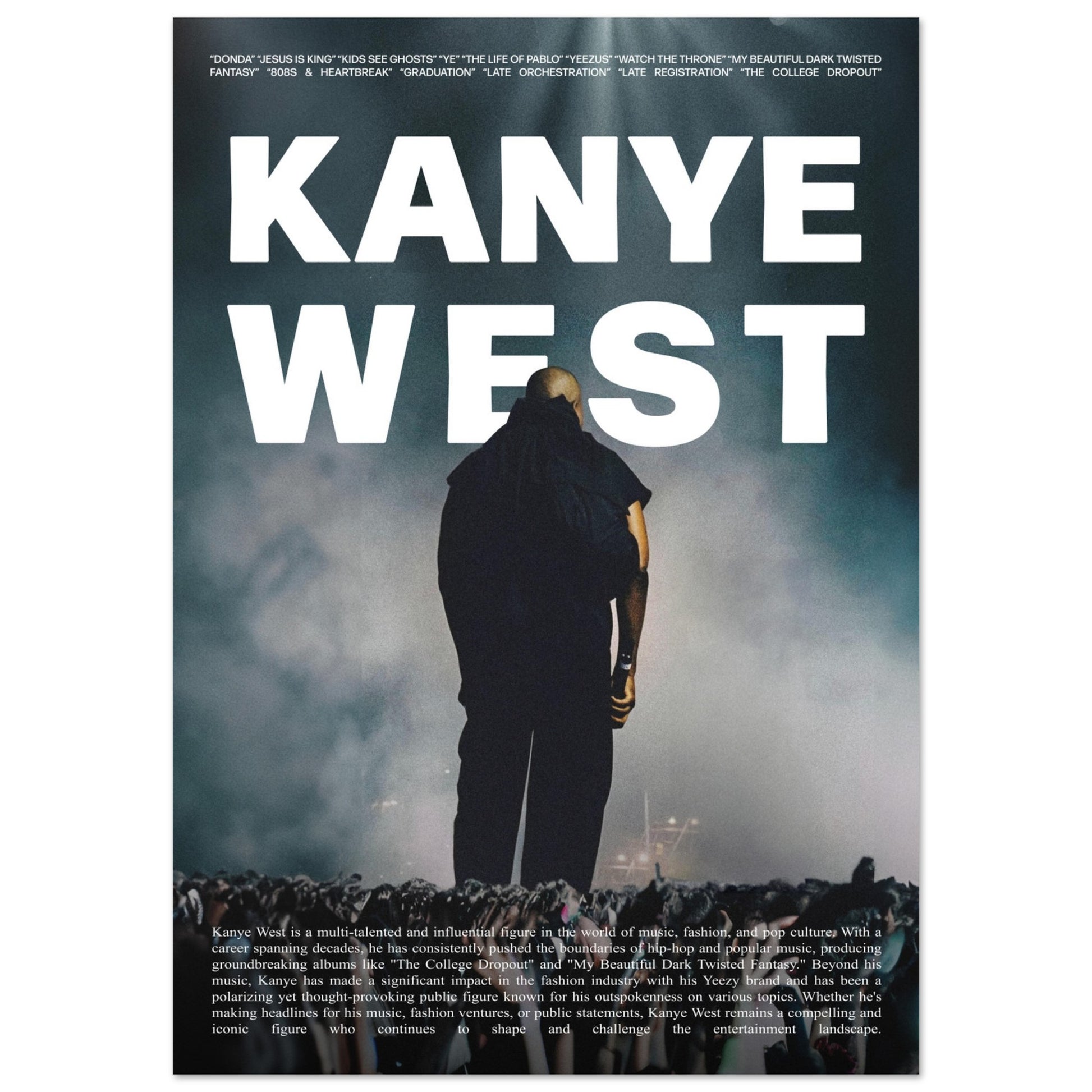 Posters Kanye West - Only €11.95 – Posters Base