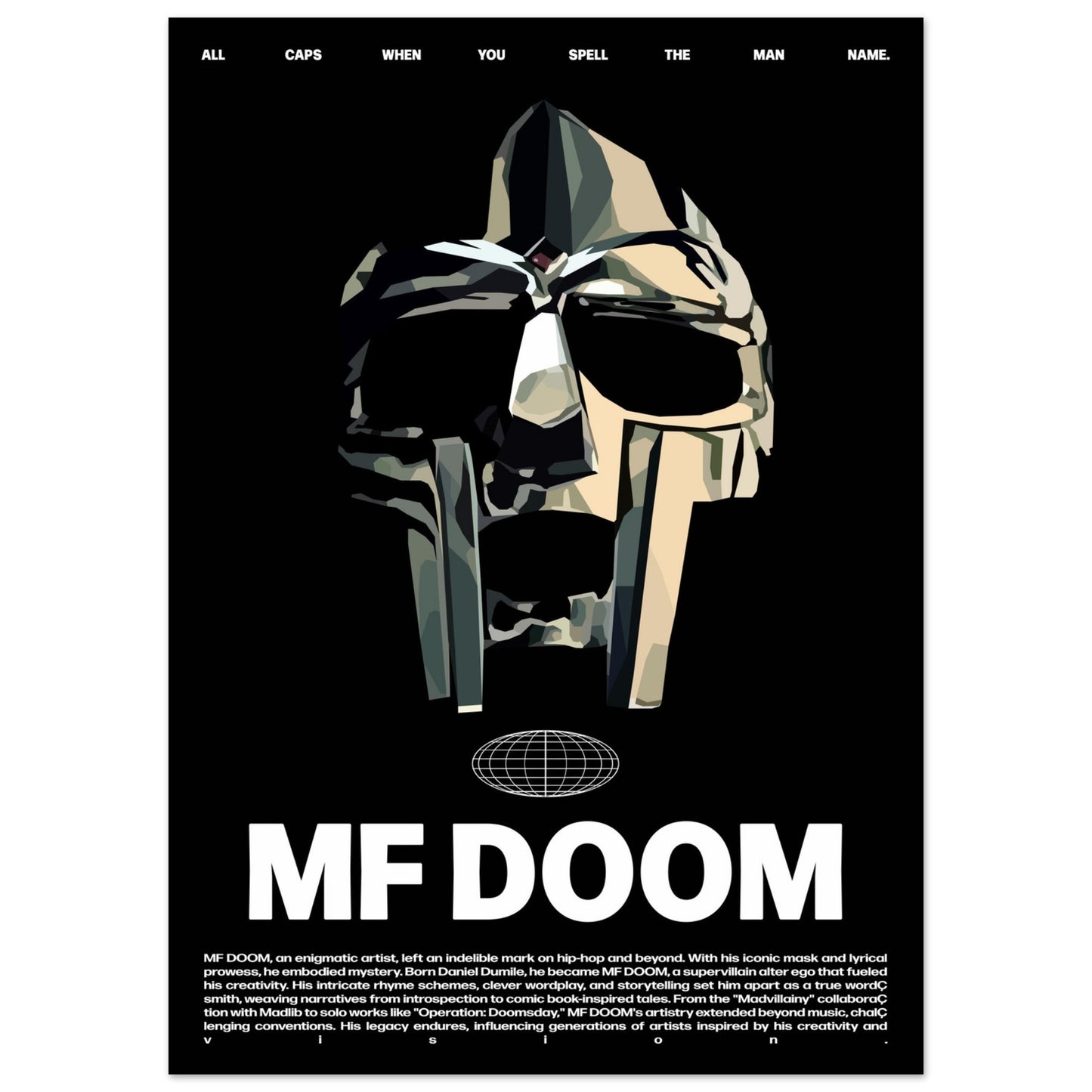 MF DOOM Poster