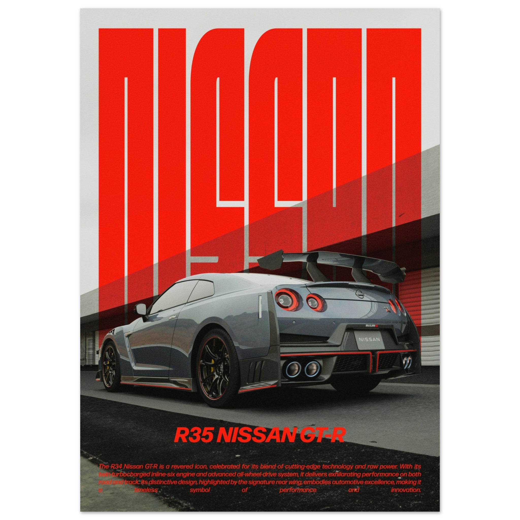 R35 Nissan GT-R Poster – ImprintPosters