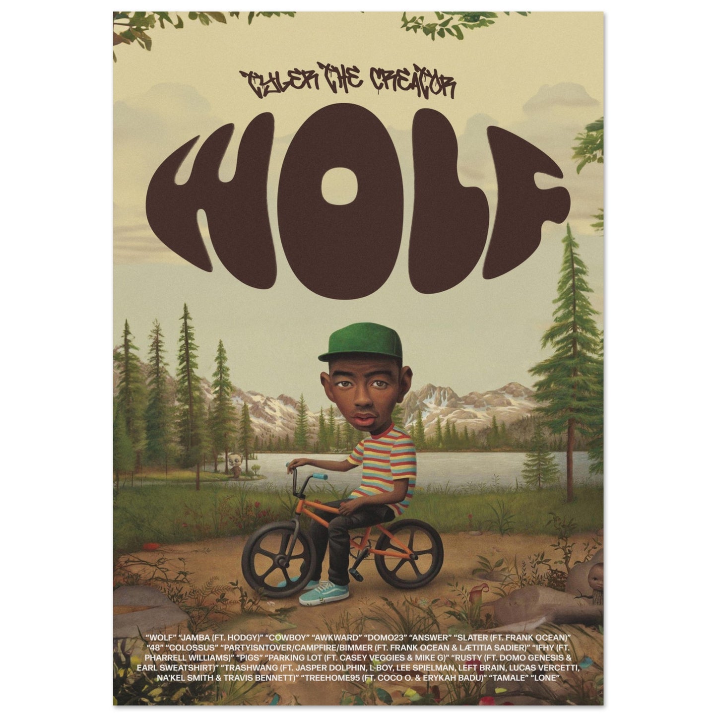 Tyler The Creator 'Wolf' Poster