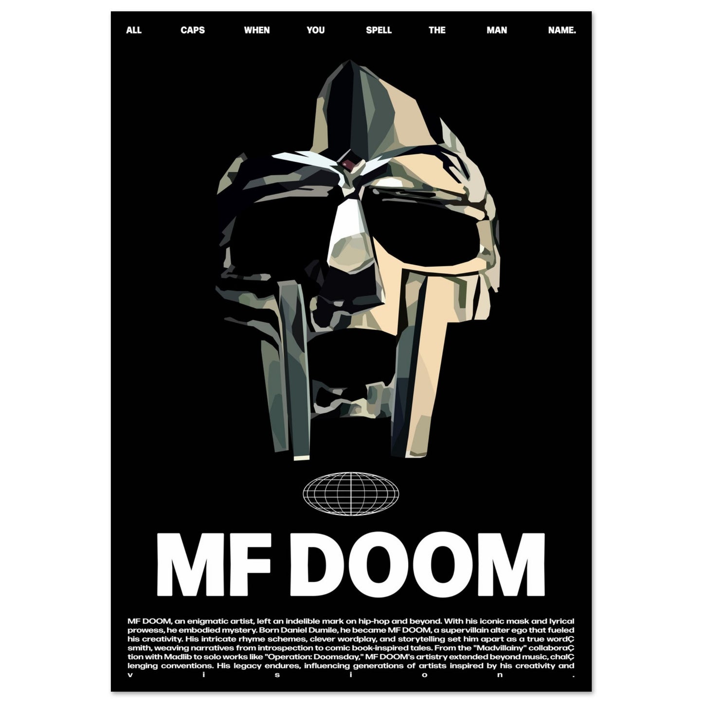 MF DOOM Poster