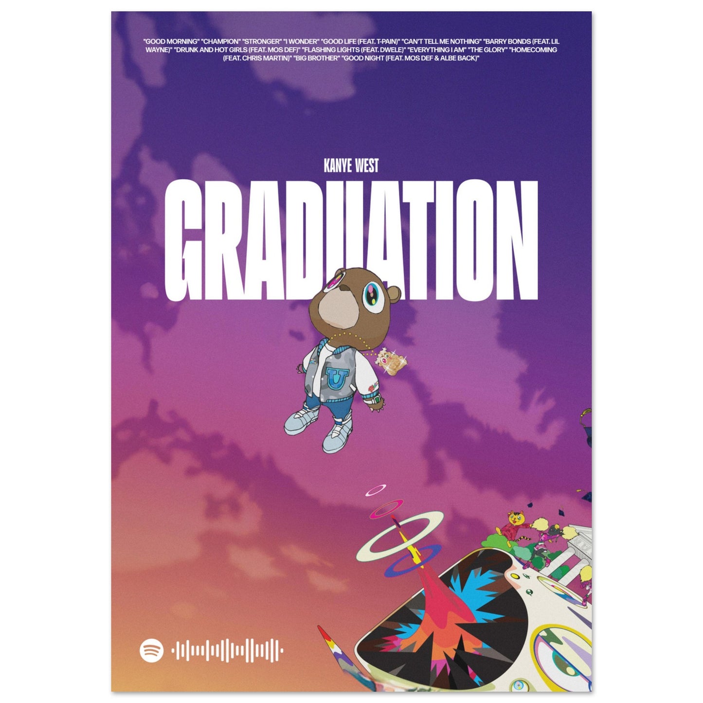 Kanye West 'Graduation' Poster