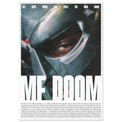 MF Doom Poster